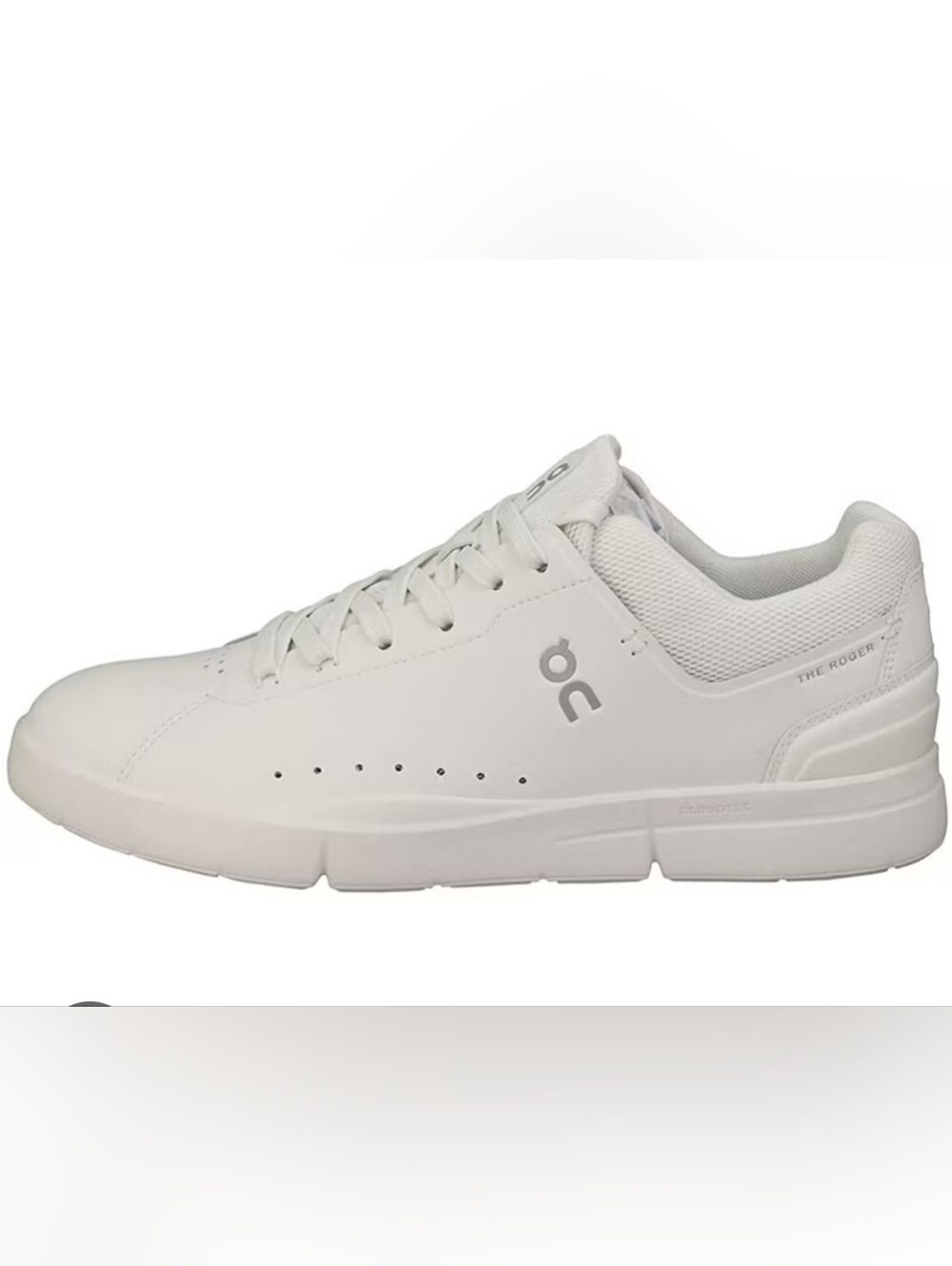 On Cloud Roger Advantage Women's Tennis Shoes White Size 10